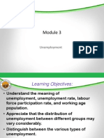 Module 3 - Unemployment