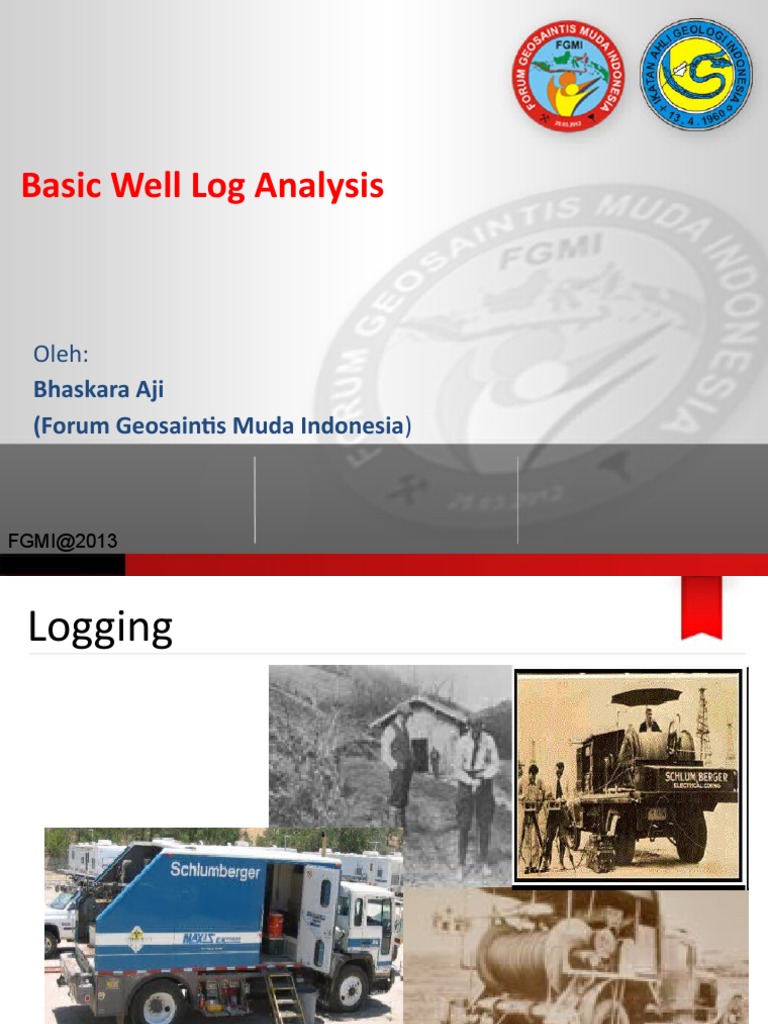 Analisis Dasar Log Sumur | PDF