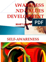 Self Awareness and Values Development