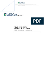 MAHÉ E. & Al., 2003 - Phase Diagnostic - Rapport de Synthese - Site " Massif Des Béni Snassen "
