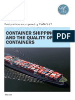 Container Shipping and The Quality of Containers