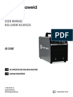 User Manual Kullanim Kilavuzu: DC Inverter Arc Welding Machine Kaynak İnvertörü