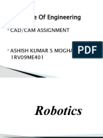RV College of Engineering: Cad/Cam Assignment Ashish Kumar S Mogha 1RV09ME401