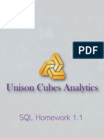 SQL Homework 1.1