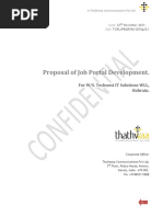 1076a-Proposal For Job Portal Development - MS - Technost IT Solutions WLL