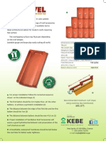 PCS/M: Dimensions (MM) Tiles/m Tile Weight (KG) Weight/m (KG/M) Flexural Strength (N) 475x245 11 3,65 40,1 1200