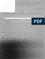 PICCJ Nota Analiza Domicilii Fictive Fals În Declarații