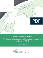 Background Document 3 From Science To Policy