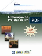 Manual Irrigação Bureau of Reclamation - Elaboracao-De-Projetos