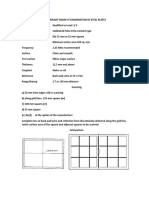 UT inspection steel plates