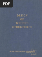 Design of Welded Structures