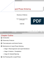 Liquid Phase Sintering: Shantanu K Behera