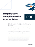 Simplify GDPR Compliance With Apache Pulsar (White Paper)