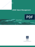 2006 Talent Management Survey Report