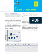 Outokumpu LDX2101 Rebar Construction Comparative Datasheet