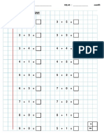 Addition and subtraction practice sheets