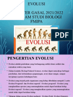 EVOLUSI 2021-2022 - Minggu Ke Satu