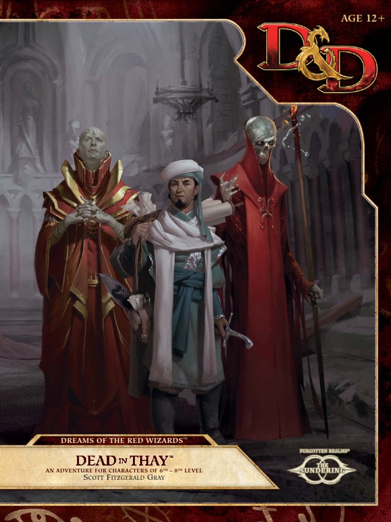 D&D 5E - Thay Land of the Red Wizards Available From Realms Creator Ed  Greenwood