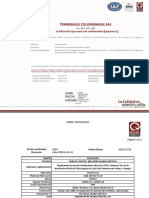 Cert 2868 Act1 - Cajas de Conexión para Alojar Equipos Eléctricos