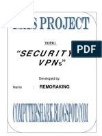 VPN Security Mechanisms
