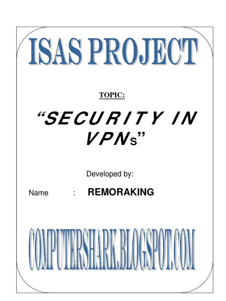 VPN Security Mechanisms Explained | PDF | Virtual Private Network ...