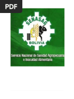 SENASAG: Sanidad e Inocuidad Alimentaria | PDF | Alimentos | Agricultura