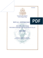 Socio Economic Development Plan-Cambodia (2001-2005)