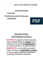 Curs 4 - Rezistenta Antiinfectioasa Naturala