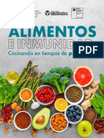 Libro Alimentos e Inmunidad Cocinando en Tiempos de Pandemia