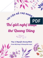 Thế giới nghệ thuật thơ Quang Dũng (Nguyễn Quang Minh)