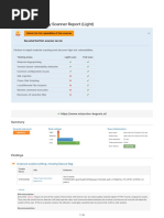 Website Vulnerability Scanner Report (Light)