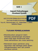 Bab 1 - Sejarah Perkembangan Akuntansi Syariah