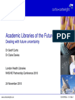 Academic Libraries of The Future: Dealing With Future Uncertainty