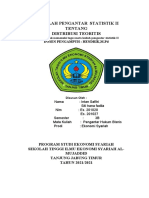 Statistik Distribusi Binomial