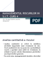 Curs 4. Managementul Riscurilor in s.i.t.