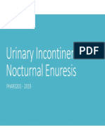 Incontinence and Nocturnal Enuresis SS