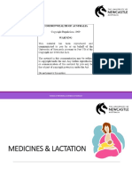Medicines in Breastfeeding - PHAR3201