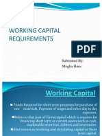 14working Capital Requirement