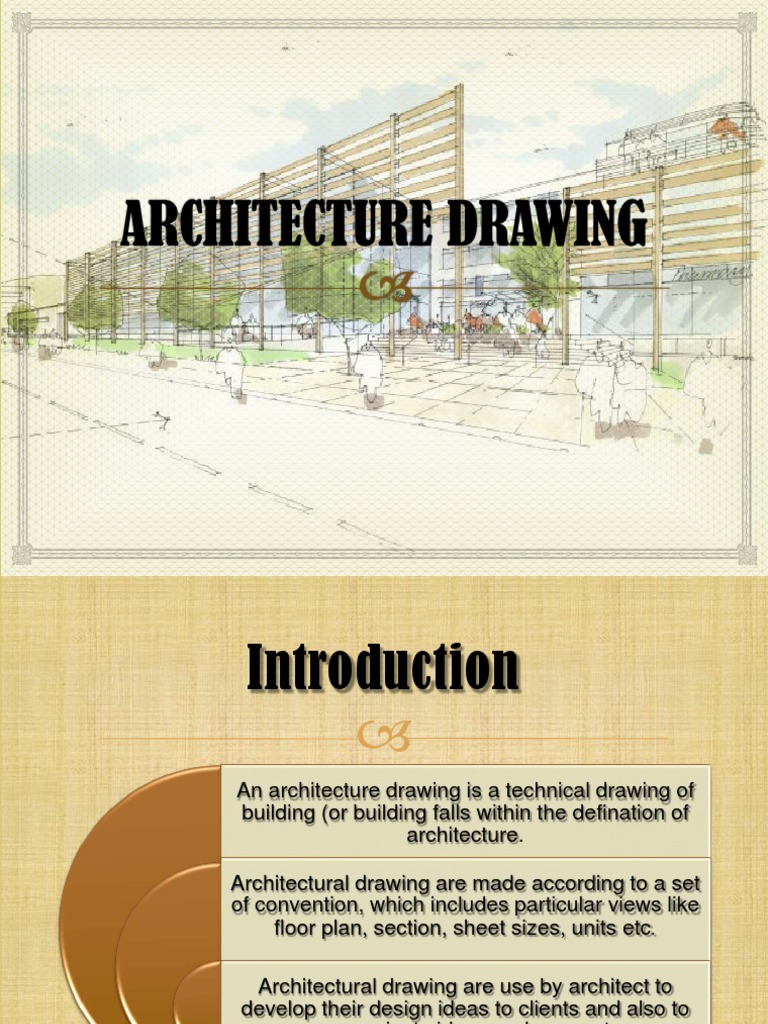 Architecture Drawing | PDF | Environmental Design | Technical Drawing