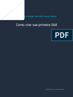 Sua primeira skill alexa