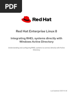 RHEL 8.5 - Integrating RHEL Systems Directly With Windows Active Directory