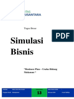 TB Simulasi Bisniss - Business Plan