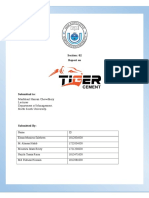 Tiger-Cement SCM 310 REPORT