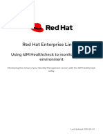 RHEL 8.5 - Using IdM Healthcheck To Monitor Your IdM Environment