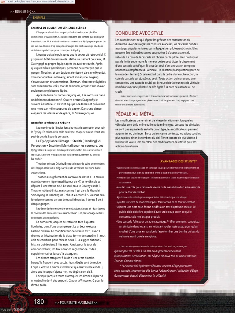Shadowrun Rigger 50 (181 194) | PDF | Drone | Véhicules