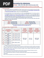 Information For Admission: FIITJEE Talent Reward Exam