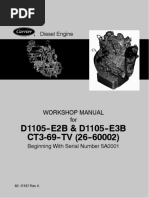 D1105 - E2B & D1105 - E3B CT3-69 - TV (26 - 60002) : Diesel Engine