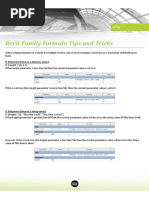 Revit Family Formula Tips and Tricks