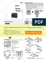 AP-C30K (P) Series Instruction Manual: Ultra-Compact Digital Pressure Sensor