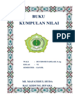 Buku Kumpulan Nilai MI Mafatihul Huda